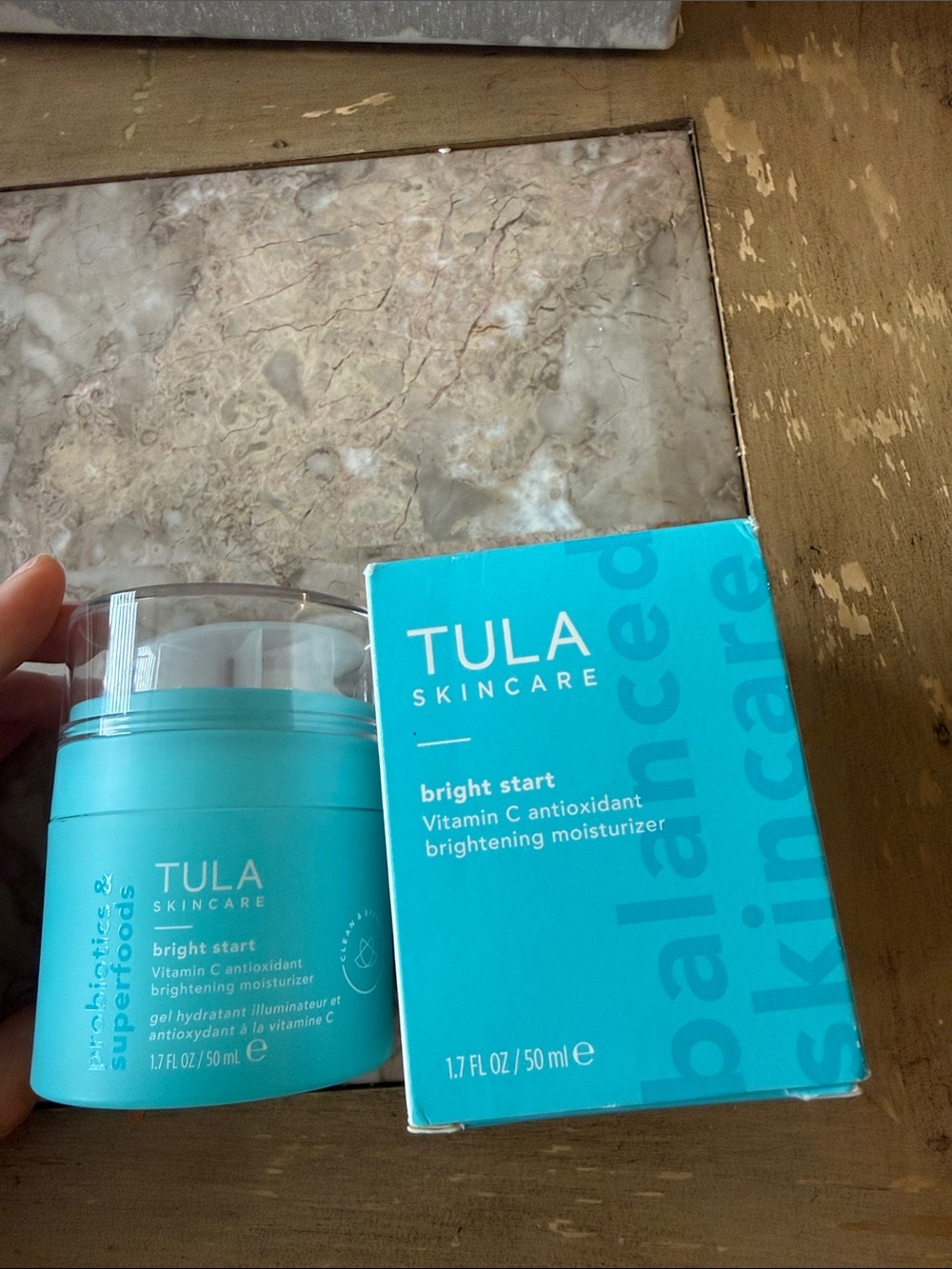 Tula Bright Start Moisturizer - Turquoise